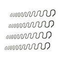 thumbnail image 3 of Tnarru 4 Pcs Ressort de Canapé Rembourrage Matériel Résilient Accessoires Flexibles Remplacement Maison pour Fixer Canapé pour Chaise 75 cm, 3 of 8
