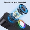 thumbnail image 3 of Bocina Bluetooth Portátil 1 Hora BOC241 Inalámbrica RGB 10W, 3 of 6