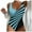 Z02-Blue, variant on Huesdet Women Sexy Tummy Control One Piece Swimsuits Halter Push Up Bathing Suits[White,L]