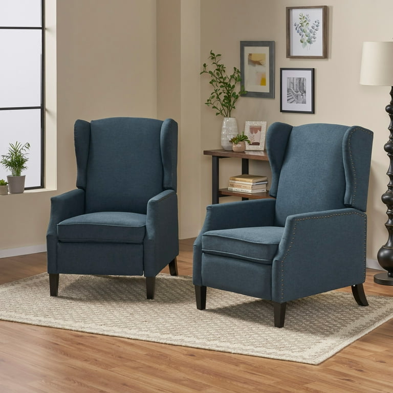 Recliners navy online blue