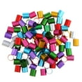 thumbnail image 2 of EHJRE 100pcs New Braid Hair Beads Dreadlocks Cuffs Clips Rings for Hair D, 2 of 7