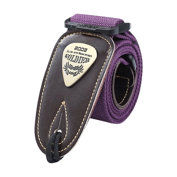 Comfortable Guitar Strap with Thick Padding and Adjustable Length Thicken Musical Instruments Strap for All Heights