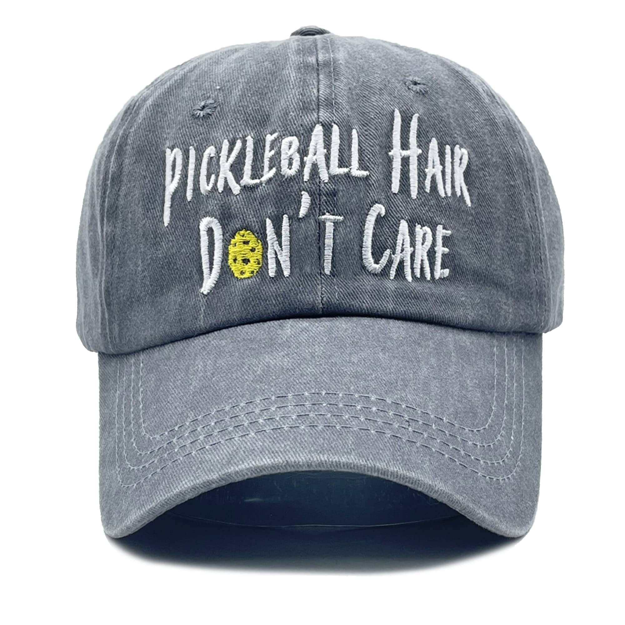 Pickleball Hat for Women Men, Pickle Ball Gifts, Pickleball Hair Don't