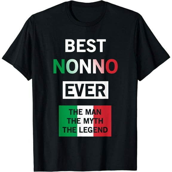 Best Nonno Ever Italian Grandpa Gift T-Shirt