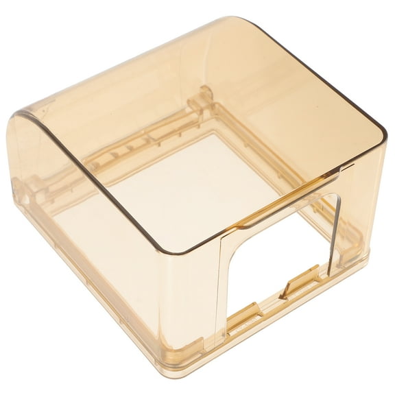 WORGEOUS  Bathroom Socket Waterproof Cover Hub Outlet Extender Outdoor Electric Light Brown