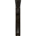 thumbnail image 3 of Ekena Millwork 2"W x 10"D x 12"H Versailles Wrought Iron Bracket, (Triple center brace), Antiqued Warm Silver, 3 of 7
