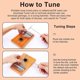 thumbnail image 3 of Piano de pulgar de 17 teclas, instrumento portátil para niños, adultos y principiantes, ideal como regalo de cumpleaños., 3 of 3