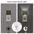 thumbnail image 3 of Fotbe Pineapple Fruit Colorful Pattern Plug-in LED Backlit Night Light with Motion Sensor & Dusk to Dawn Sensor Energy Efficient Night Light, Bedroom Night Light-US, 3 of 7