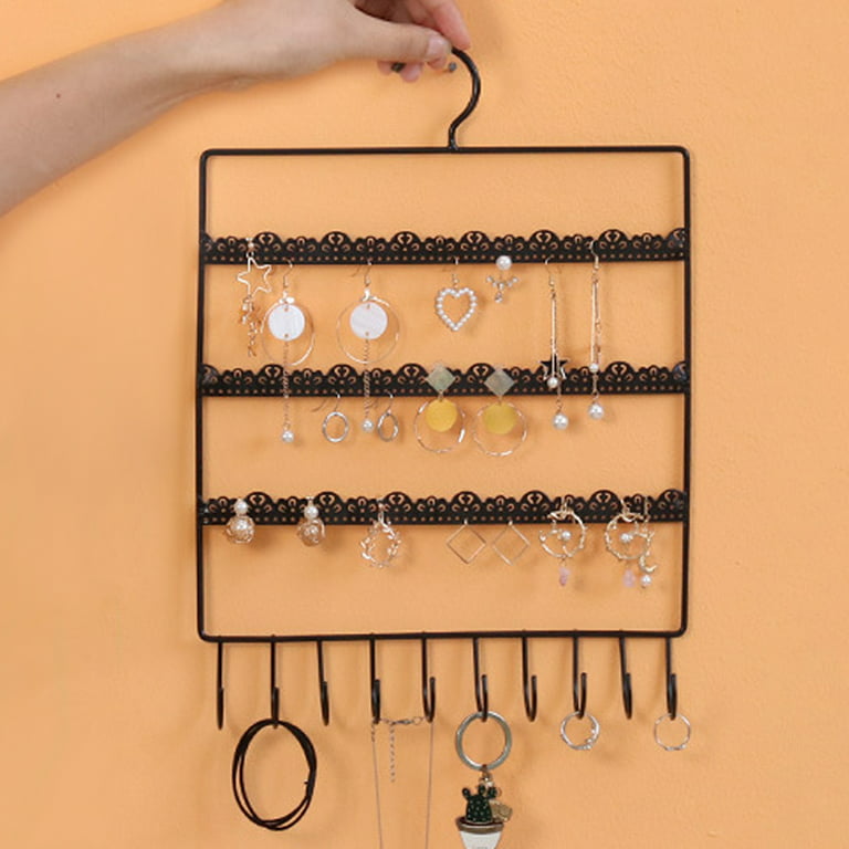 Wooden Jewelry Hanger Stand Organizer Holder  Earring Holder Jewelry  Display - Jewelry Packaging & Display - Aliexpress