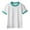 Mint Green, variant on Qingpeng Toddler Boys Girls Short Sleeve Tee Kids Cotton Sport Crew Neck T-Shirts