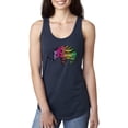 thumbnail image 1 of Normal is Boring - Women's Racerback Tank Top, up to Women Size 2XL - Elephant, 1 of 5