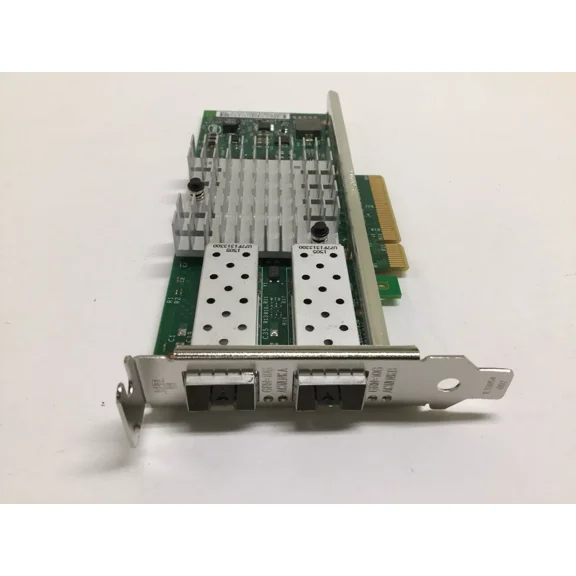 Pre-Owned Dell 0942V6 942V6 Intel X520-DA2 Dual Port 10Gb SFP  PCIe Server Adapter LP