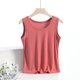 thumbnail image 1 of TaTaai Summer Women's Sleeveless Round Neck Tank Top, Fashion Casual Solid Style, Cool Wearing Experience, Ideal for Home Office Days Gift, 1 of 5