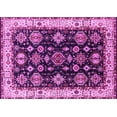 thumbnail image 1 of Ahgly Company Indoor Rectangle Oriental Pink Industrial Area Rugs, 8' x 10', 1 of 4
