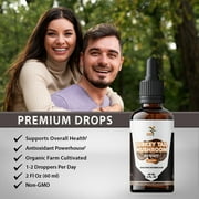 Turkey Tail Mushroom Extract Organic Non GMO Tincture Liquid Herbal Drops 2 Floz