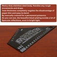 thumbnail image 3 of Aellinatey Guitar String Action Gauge String Height Ruler Fret Rocker Fret Leveling Guide, 3 of 11