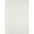 thumbnail image 3 of Abani Zen 8' x 10' Cream Rug – Neutral Modern Linear Pattern, Large Soft Area Rug for Living Room & Bedroom, Durable & Easy to Clean, 3 of 9