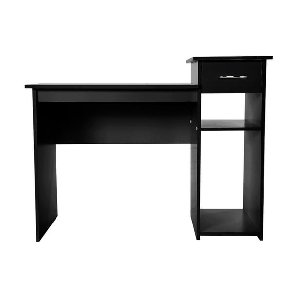 Compact Computer Desk With Drawers And Shelves For Small Space Office