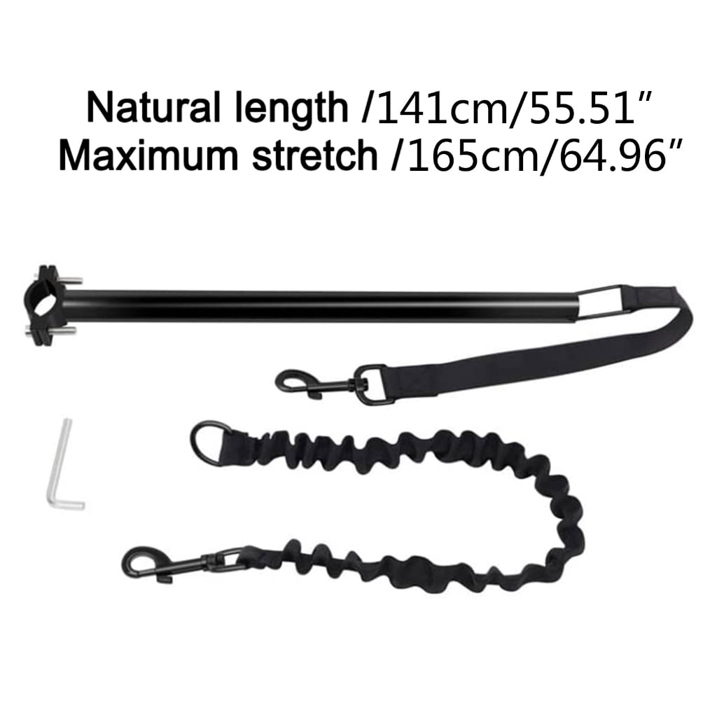 RYUJNDK Dog Bike Leash Attachment Leash Dog Exerciser Absorbing Pull Strength