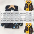 thumbnail image 3 of WXFAZCVU Boys Zip Up Hoodie Cute Print Outerwear Jacket Fall Winter Goingout Fashion Clothes Size 4-5 Years, 3 of 4