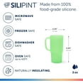 thumbnail image 4 of Silipint 2oz Silicone Shumbler Shot Glasses with Handle – 4 Pack Unbreakable, BPA-Free, Non-Toxic, Dishwasher & Freezer Safe Shot Cups – Evergreen Glasses, 4 of 6
