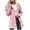 Pink, variant on GEWSEY Rain Jacket Women Waterproof Lightweight Full Zip Lined Long Raincoat with Hood Outdoor Windbreaker Trench Coat Outerwear (Grey, 3XL)