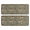 German Shepherd Dog-1, variant on Kitchen Rugs Sets Of 2,French Bulldog with Glasses White Anti Fatigue Kitchen Mat Rugs Non Slip Washable,Decorative Kitchen Floor Mats for Kitchen,Sink,Laundry,17"x47"+17"x47"