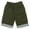 Green, variant on Bienzoe Boy's Cotton Twill Elastic Waist Shorts KHK Size 12 Khaki