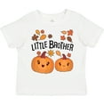thumbnail image 3 of Inktastic Little Brother Pumpkins with Fall Leaves Boys Toddler T-Shirt, 3 of 5