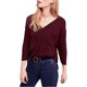 thumbnail image 1 of Free People - Playera básica Golden Gate para Mujer, Rojo, XS Free People Camiseta básica, 1 of 1