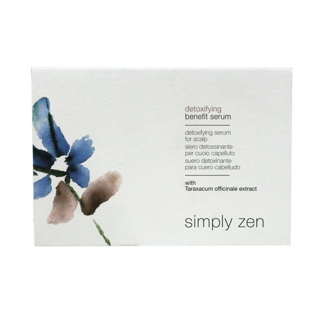 Set, Simply Zen, Detoxifying, Leave In Scalp Treatment Serum, For Detoxing, 12 pcs, 5 ml