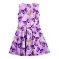 thumbnail image 5 of JUSLIO Dresses for Girls Dance Dresses Dancewear Crew Neck Sleeveless Casual Dress Size 4 Y, 5 of 7