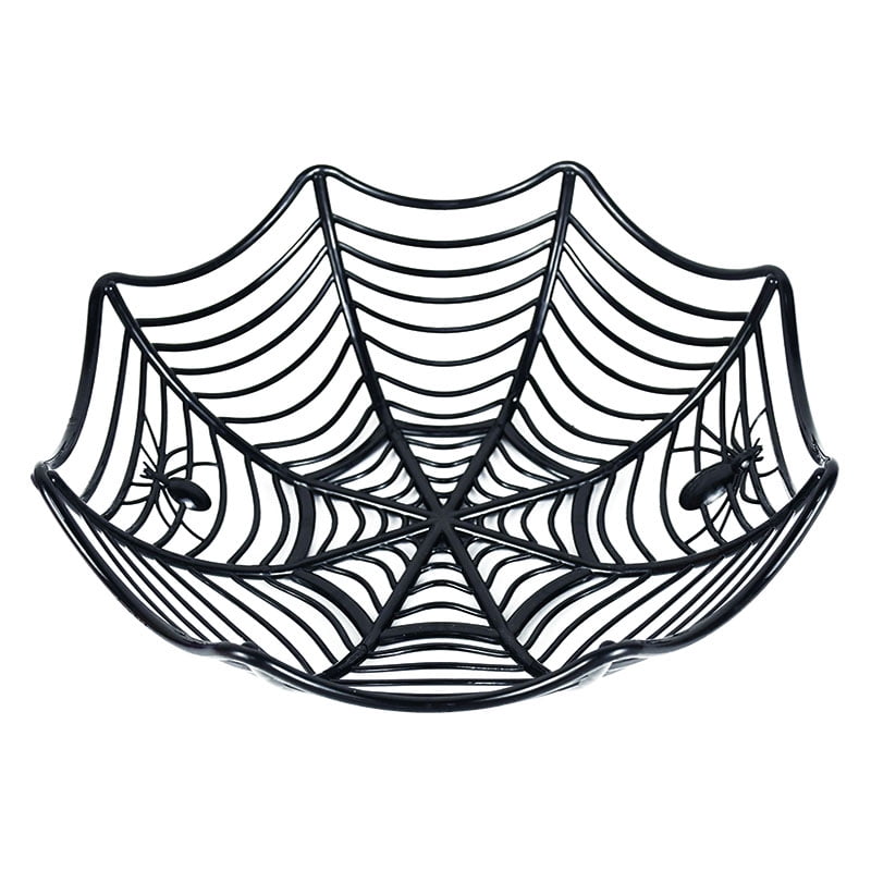 Choose The Color Metal Pail Bucket Basket Bag for Girls and Boys Personalized Halloween Spider Web Name Pail