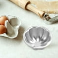 thumbnail image 5 of 6pcs Egg Tart Molds Muffin Tin Pans Mini Single Cupcake Baking Molds Flower Shaped Aluminum Alloy Pudding Cups for Kitchen Cooking 9.5cm Cake Stencil, 5 of 18