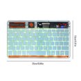 thumbnail image 3 of Teclado inalámbrico de 78 teclas Teclado mecánico de 3 modos (azul transparente) Sywqhk Para estrenar, 3 of 5