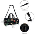 thumbnail image 5 of Christmas Multifunctional Sports Bag for Basketball, Carry-on, Yoga, and Gym - Size 17.7 Inches, with Interior Zipper Pocket and Large Capacity, 5 of 6