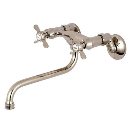 Kingston Brass Ks115pn Adjustable Center Wall Mount Bathroom
