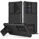 thumbnail image 2 of Funda de teléfono para Samsung Galaxy S23/S22, carcasa de cámara deslizante con soporte, resistente, grado militar, a prueba de golpes, parachoques resistente qym unisex, 2 of 2