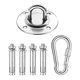 thumbnail image 5 of Ceiling Hook Hanging Chair, Stainless Steel Professional Ceiling Bracket Punching Bag Bracket Punching Bag Bracket, Load Capacity Up To 400kg, 5 of 5