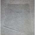 thumbnail image 3 of State of Arizona Template 6" X 5.2" - Clear ~1/4" Thick Acrylic, 3 of 3