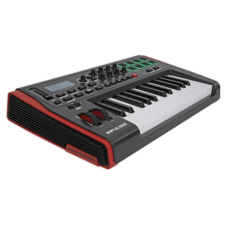 Novation MIDIコントローラー Impulse 25 Impulse25_Overhead-