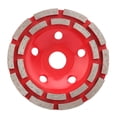 thumbnail image 3 of Double Segment Grinding Double Segment Grinding Wheel Disc Ceramic Concrete Natural Stone Red 125x 22.23mm, 3 of 8