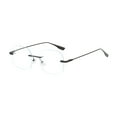 thumbnail image 4 of Bunblic Eye Glasses Blue Light Blocking Flat Mirror for Adult Work Screens Shopping Game Black Frame, 4 of 8