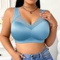 thumbnail image 2 of PBFRDSJ Plus Size Sports Bras for Women Wireless Push-Up Seamless Bra for Seniors Full Coverage Soft Comfort Jelly Bralettes, 2 of 8