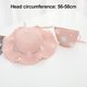 thumbnail image 2 of Sombrero de paja de verano para mujer, con circunferencia de 56 a 58 cm, bonito sombrero con protección solar y bolsa de paja, 2 of 5