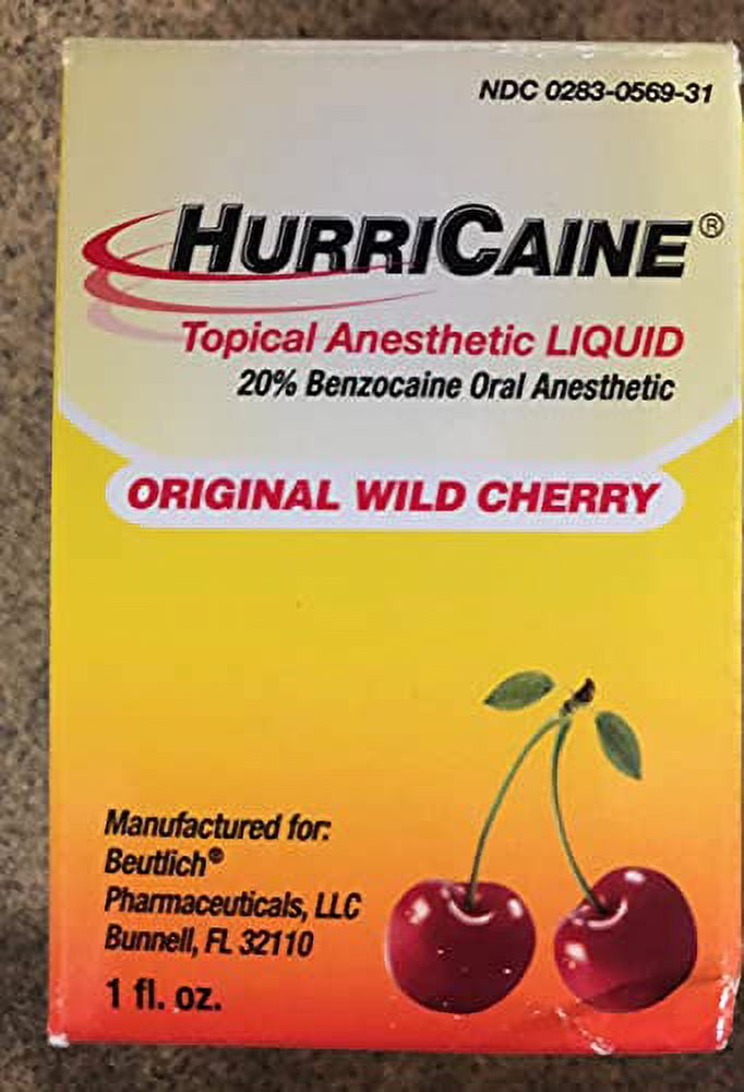 HURRICAINE Liquid Wild Cherry 1 OZ