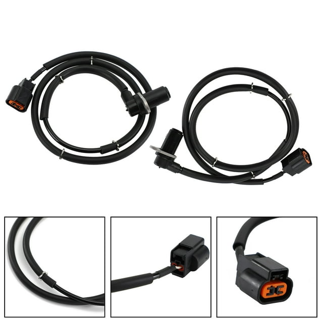 2Pcs Front L&R ABS Speed Sensor for MITSUBISHI SHOGUN 3.2 DI-D 1999-2006