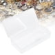 thumbnail image 3 of Contenedor de almacenamiento, caja de almacenamiento de plástico, caja de almacenamiento de joyas rectangular, cajas de almacenamiento con tapas, diseño a prueba de futuro, 3 of 14