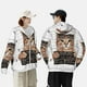 thumbnail image 4 of Balery Cat Holding Mugshot Sign Sudadera ligera de manga larga con capucha y protección solar UPF 50+ para hombre y mujer, ideal para pesca y running-Medium, 4 of 7