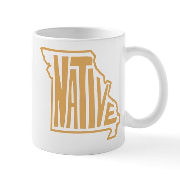 CafePress - Missouri Native - 11 oz Ceramic Mug - Novelty Coffee Tea Cup